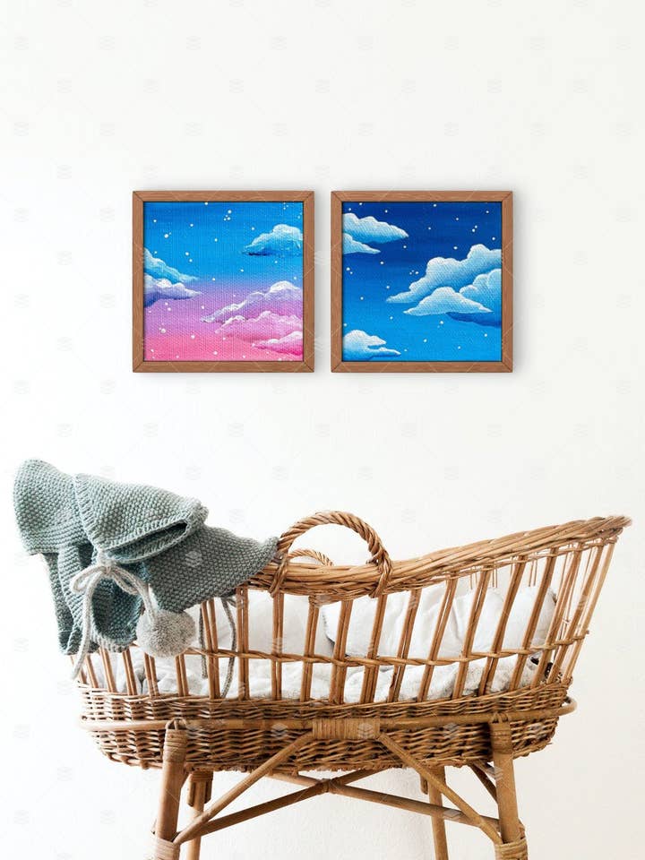 Mini-print „Blue Raspberry Dreams” voor wholesale door Jiva More Life