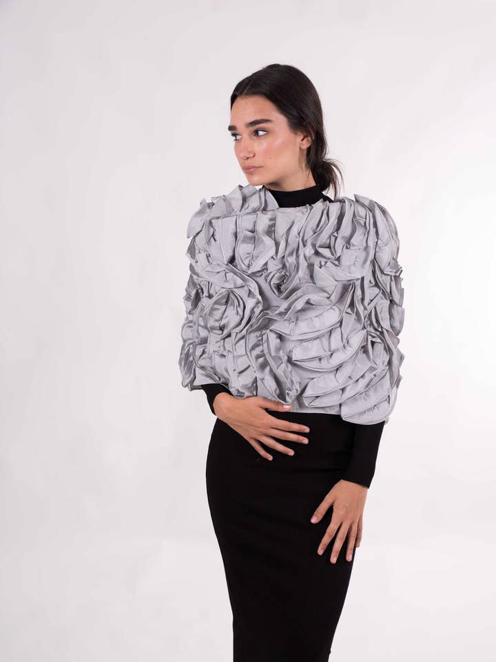 Taffeta Party Shawl | MR complements for wholesale by MR Complements