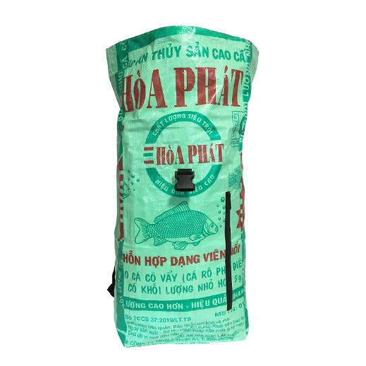 Upcycling by Bekos - Wholesale Backpack - Unisex - Upcycling - Courier backpack made from recycled fish feed bags1