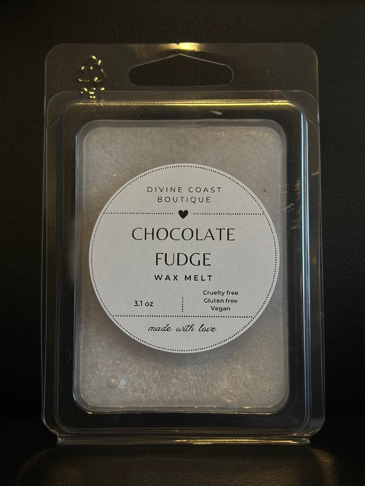 Chocolate Fudge Wax Melts for wholesale by Divine Coast Boutique