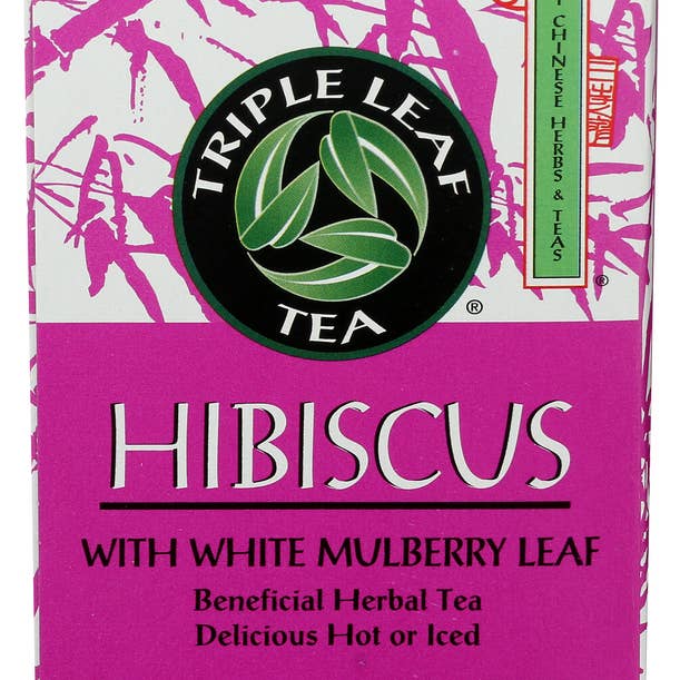 Triple Leaf Tea – Chá de saúde/Detox por atacado – Chá de hibisco com folha de amoreira branca