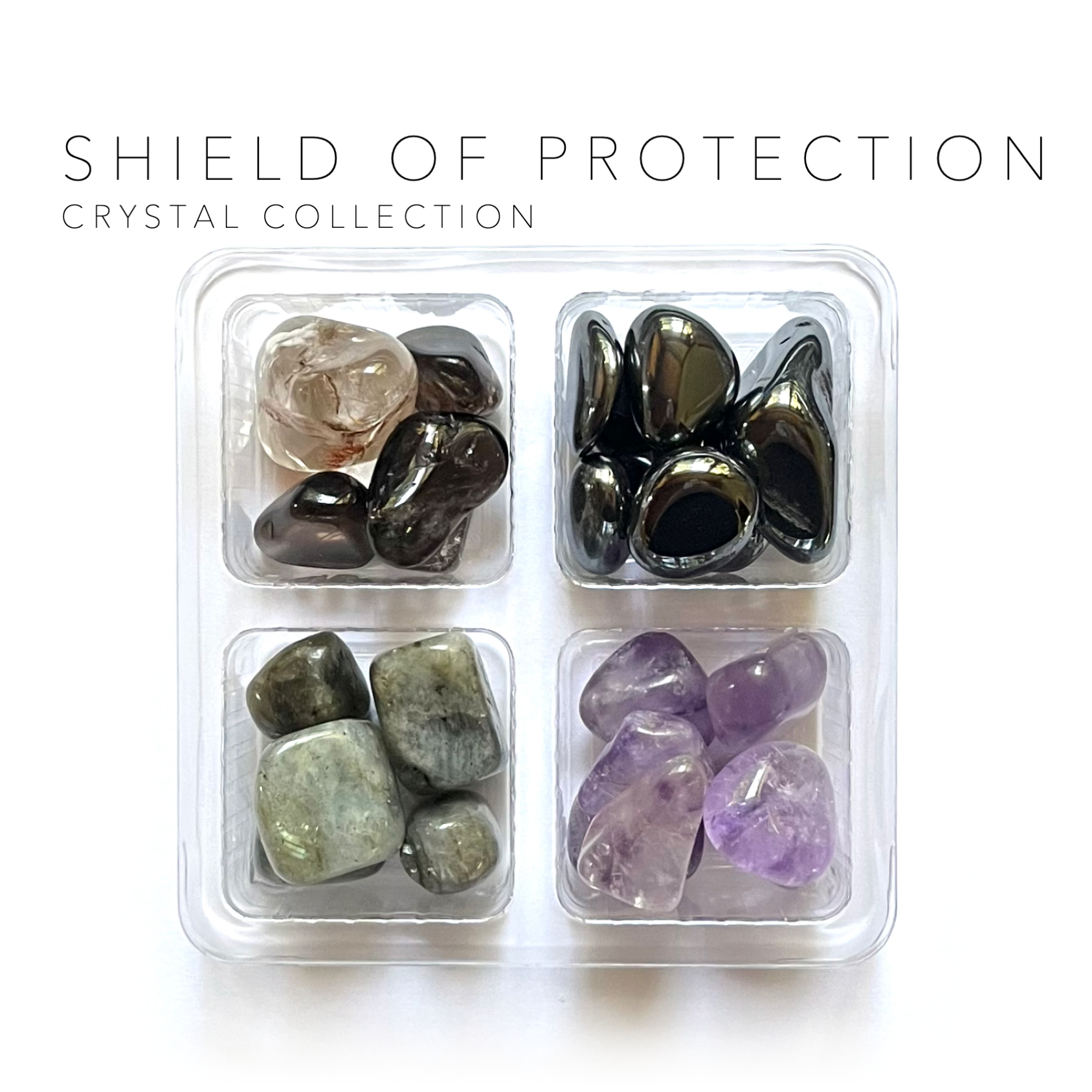 Crystal Grids - Wholesale Spiritual Stone/Crystal - SHIELD OF PROTECTION Rox Box - Crystals and Stones gift0