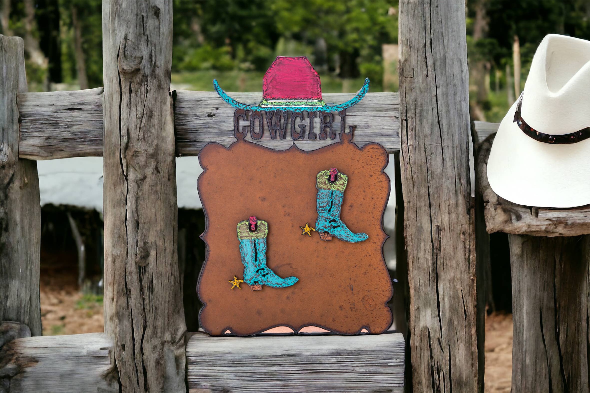 Whimsies - Wholesale Picture Frame - Picture Frame Cowgirl western rodeo cowboy horse 🐎 girl2