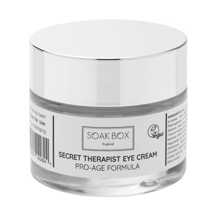 Secret Therapist Eye Cream for wholesale by SOAK BOX England