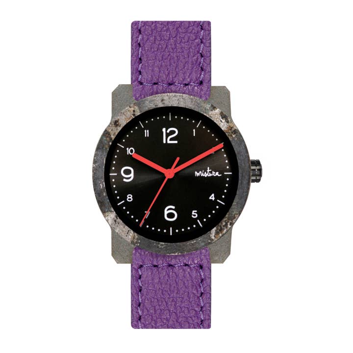 Marco Violet - Fer à béton - Noir - R pour la vente par Mistura Timepieces