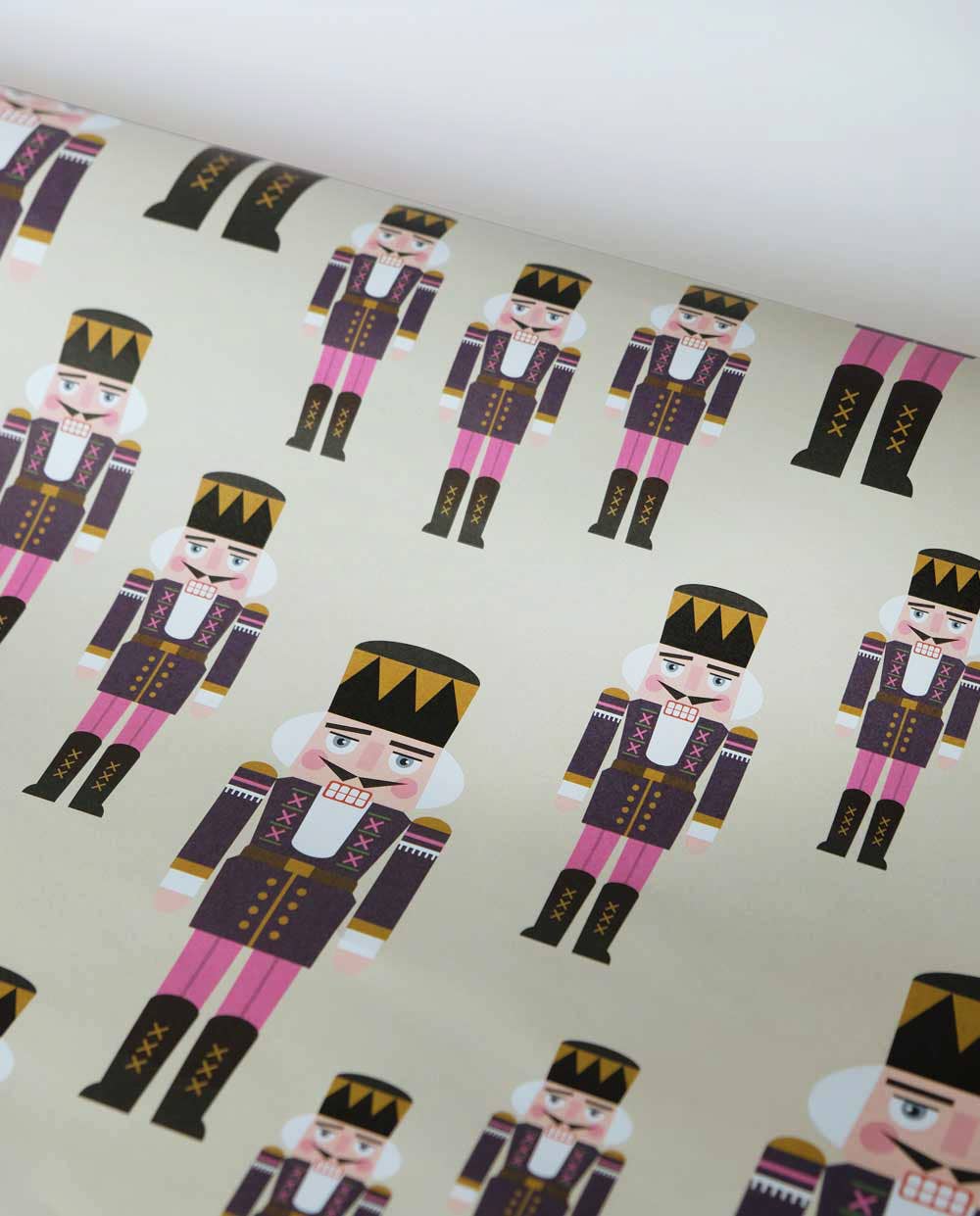 Haferkorn & Sauerbrey - Wholesale Flat Wrap - Nutcracker wrapping paper1