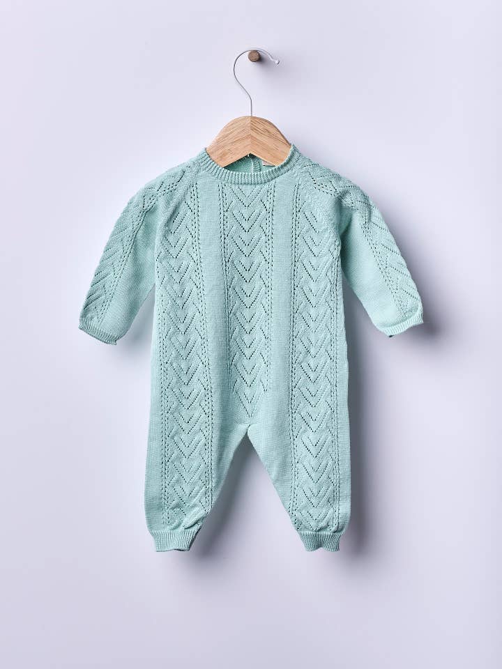 Wedoble: sustainable children's fashion - Wholesale Jumpsuit - Baby - Jumpsuit knitted in organic cotton | ROMANTIC SPRING DAY3