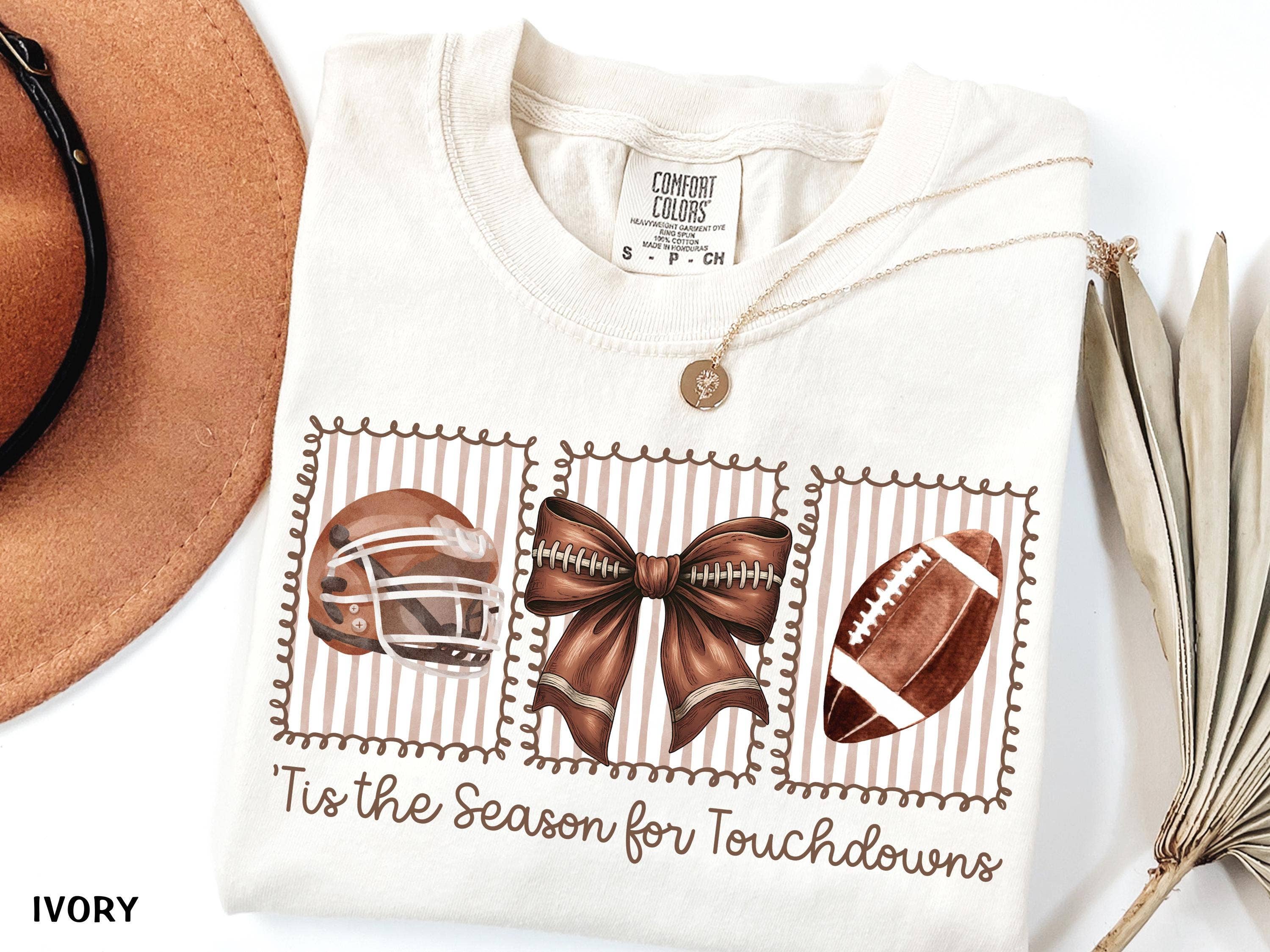 Glaime - Wholesale T-Shirt (Graphic) - Women's - Football Comfort Colors Shirt, Tis the Season Sweatshirt0