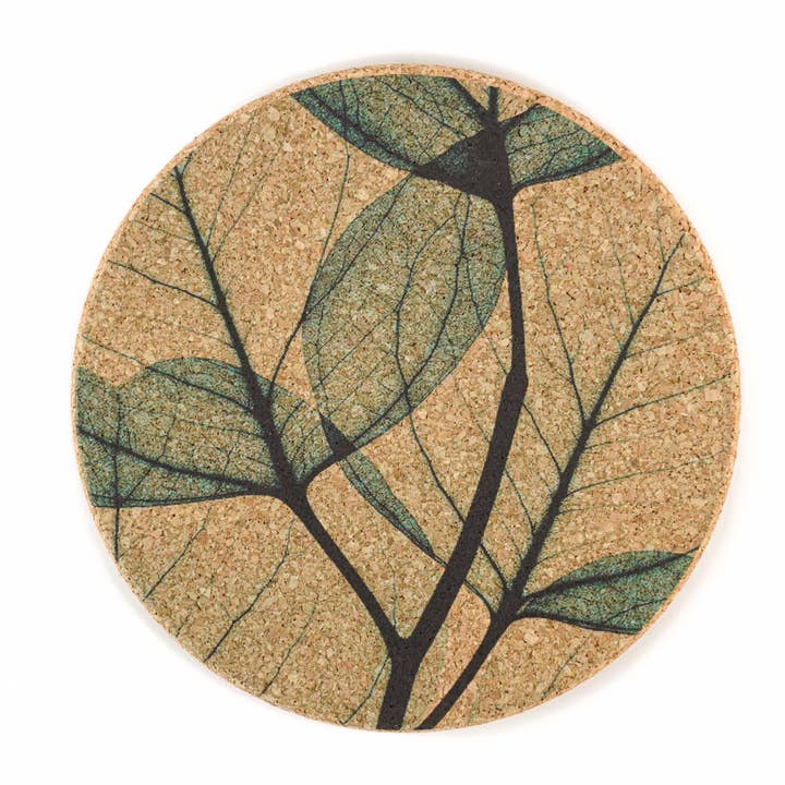 100% kurk | FLOR | Trivet Leaf voor wholesale door NATTU - Ecoproducts for Life