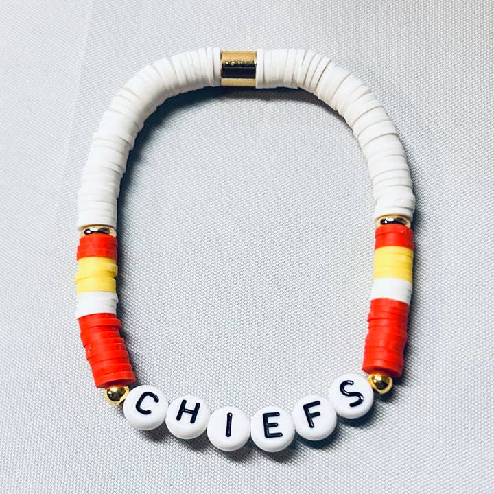 Bracelet des Chiefs de Kansas City pour la vente par Jessica James Design