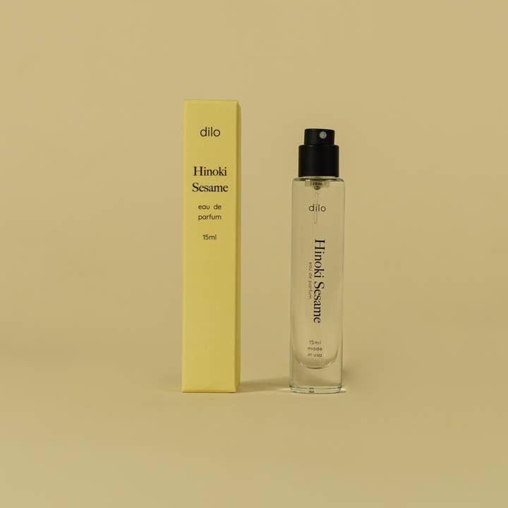 Hinoki Sesame - 15ml Unisex Eau de Parfum - Travel Sprayer for wholesale by dilo