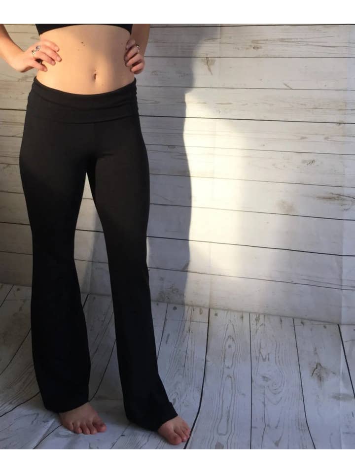 Ancient Language 97 - Wholesale Athletic Pants - Women's - Bamboo Organic Cotton Women's Classic Yoga Pant23