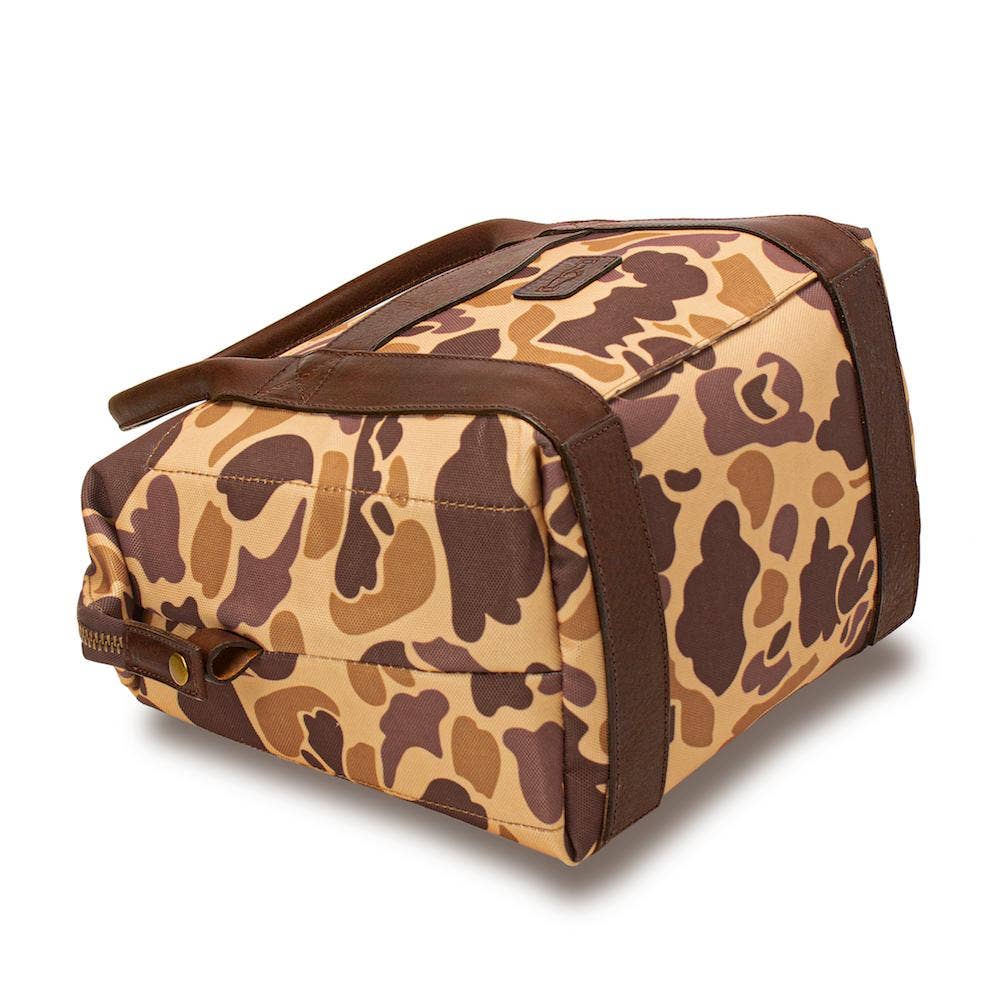 Mission Mercantile Leather Goods – Engroshandel Køletaske – Hvid Wing Voksbehandlet lærred Cooler14