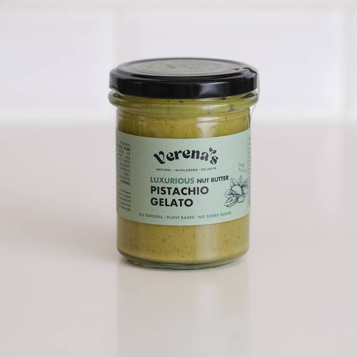 Pistachio Gelato - Nut Butter for wholesale by Verenas Kitchen LTD