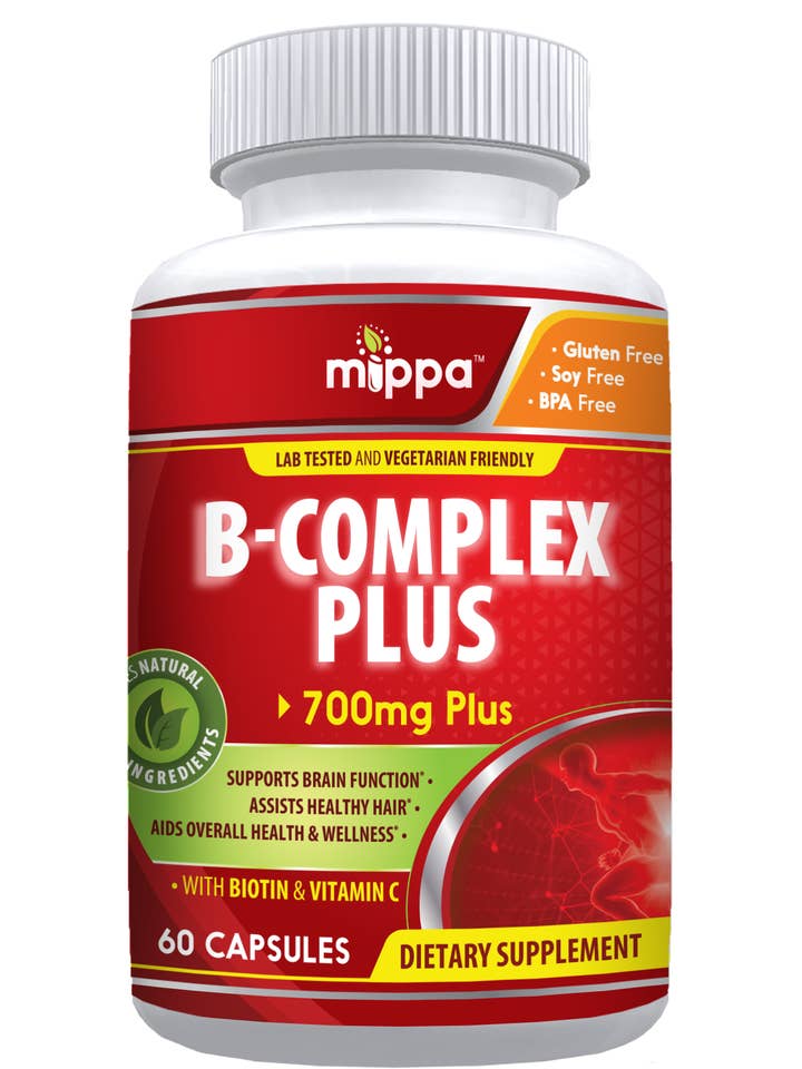 B-Complex Plus Capsules for wholesale by Mippa Supplements