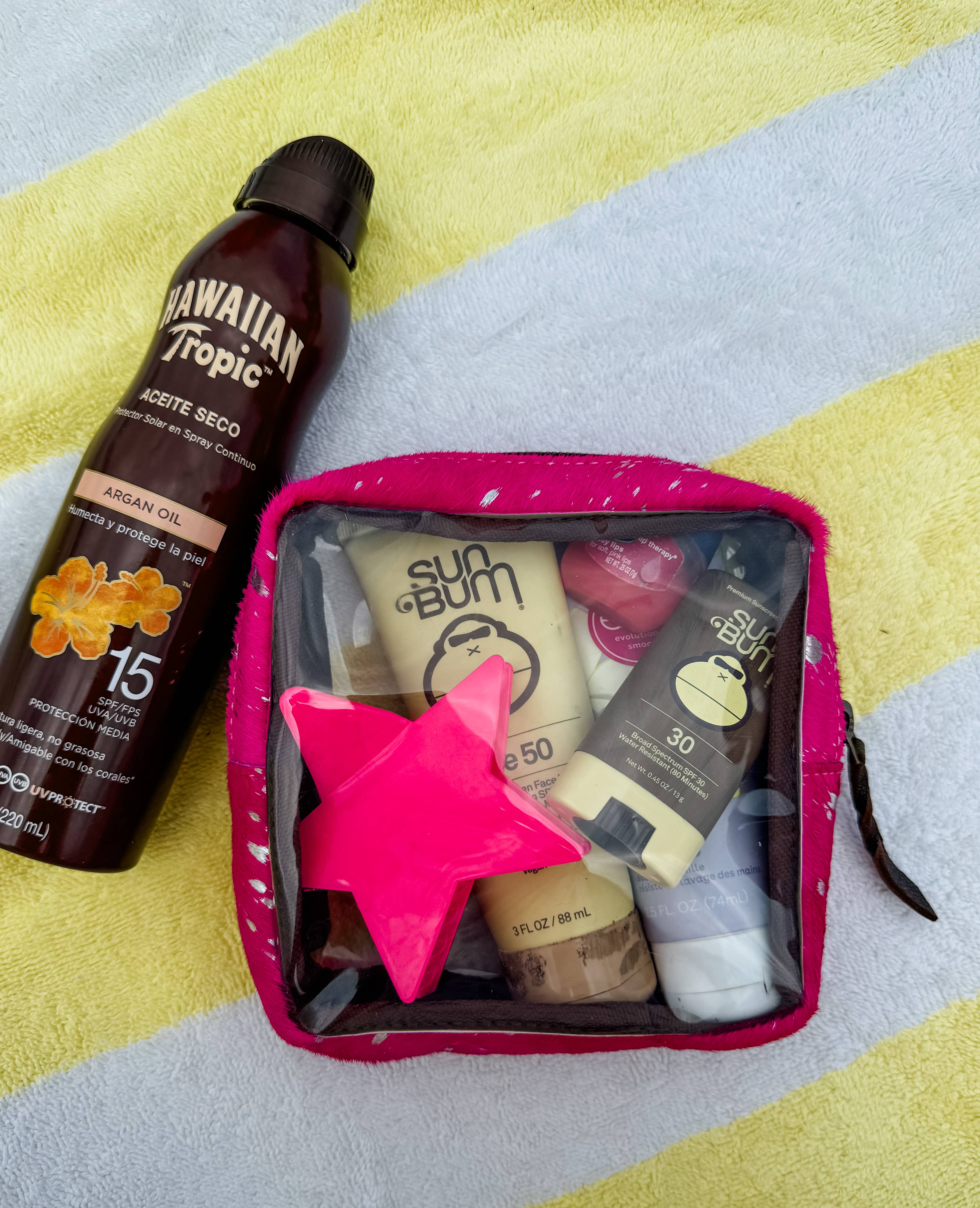 Boho Ranch Shop - Venta al por mayor Bolsa para maquillaje - Estuche Transparente de Piel de Vaca - Bolsa de Viaje para Maquillaje y Artículos de Tocador5