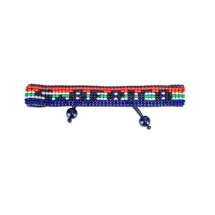 South Africa Flag Beaded Bracelet – Handmade Adjustable Boho Wristband | World Cup 2026 Soccer Fan Gear | Support Team South Africa | Gift for Men & Women for wholesale by Fahari Luxury