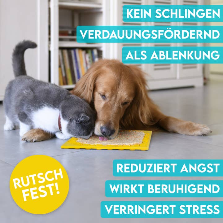 H.I.K. GmbH - Wholesale Pet Food Mat - Dog - HUND IST KÖNIG® dog licking mat with patented structure2