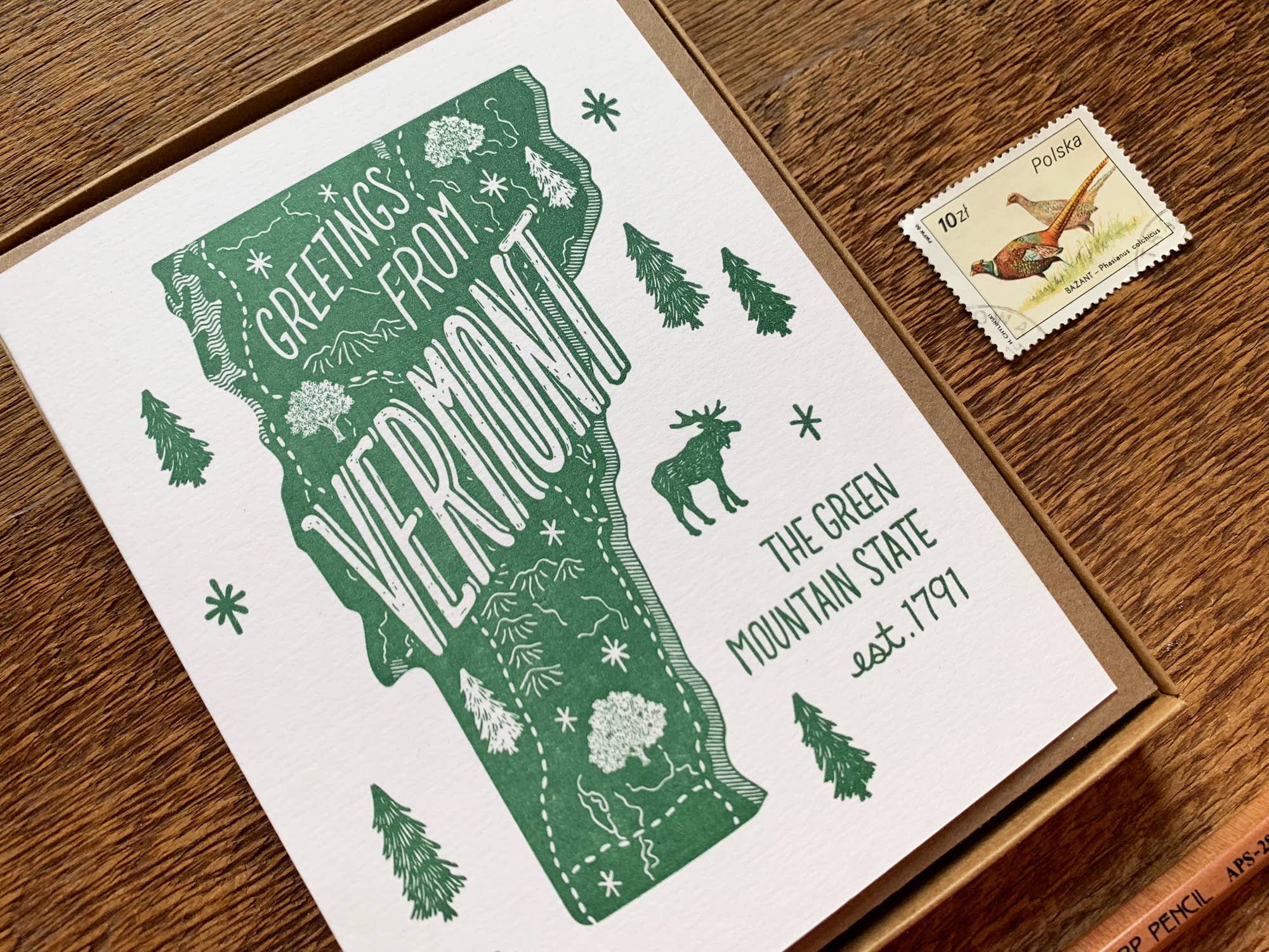 Noteworthy Paper & Press - Wholesale Season's Greetings Card - Vermont Card4