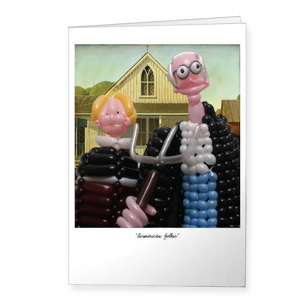 Airmerican Gothic Card for wholesale by Airigami