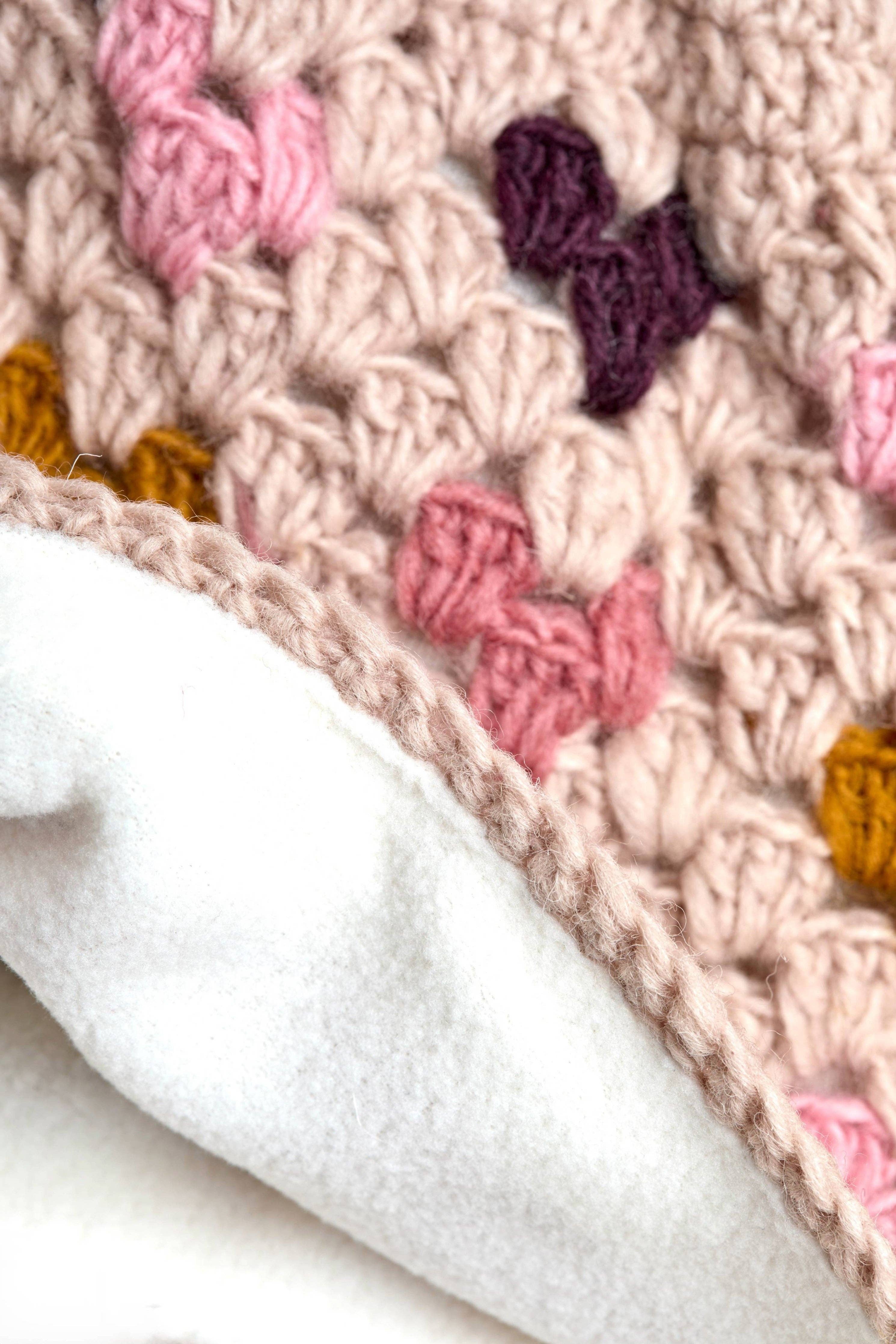 By Many Hands - Wholesale Beanie - Women's - Carina Sunset Crochet Beanie3