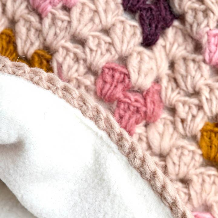 By Many Hands - Wholesale Beanie - Women's - Carina Sunset Crochet Beanie3