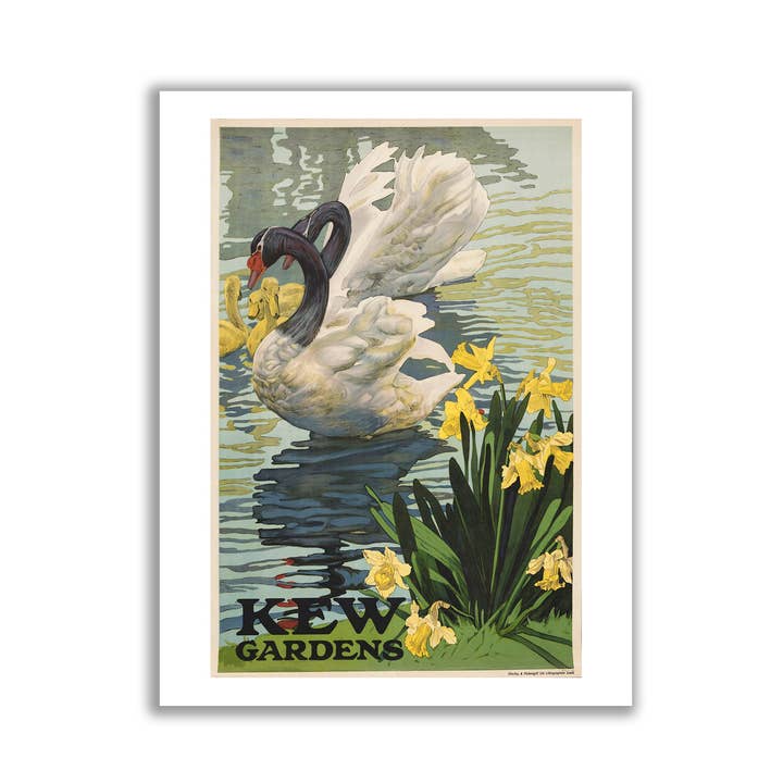 Go To Design - Wholesale Art Print - Fine art print Kew Gardens poster unframed wall art