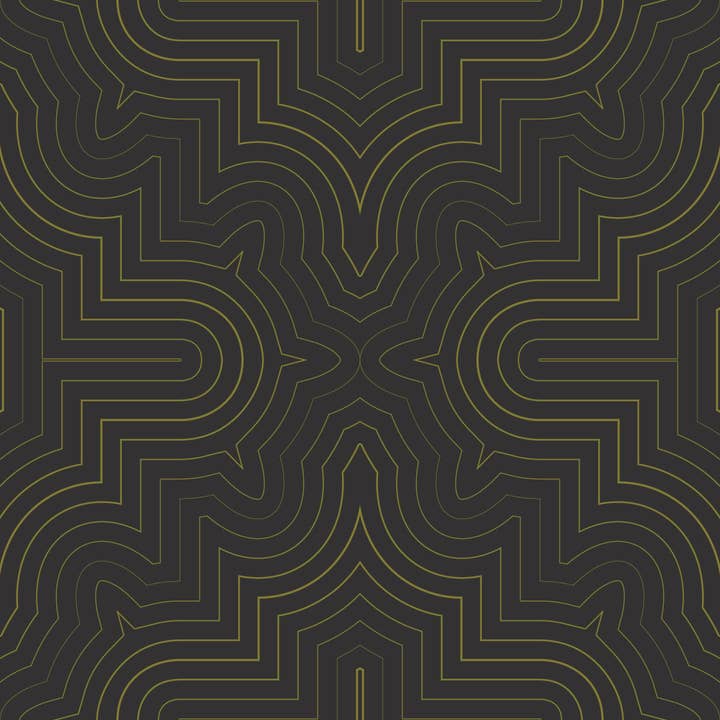 Goldrush - Disco Wallpaper for wholesale by Detroit Wallpaper Co.