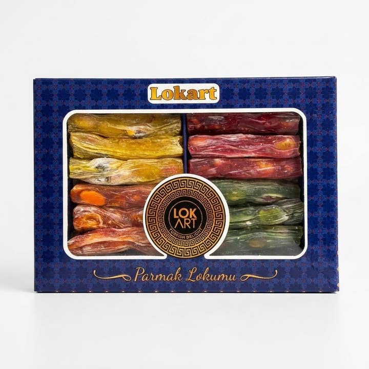 Lokart Assorted Finger Turkish Delight - 200g Premium Lokum Box for wholesale by Aladdin