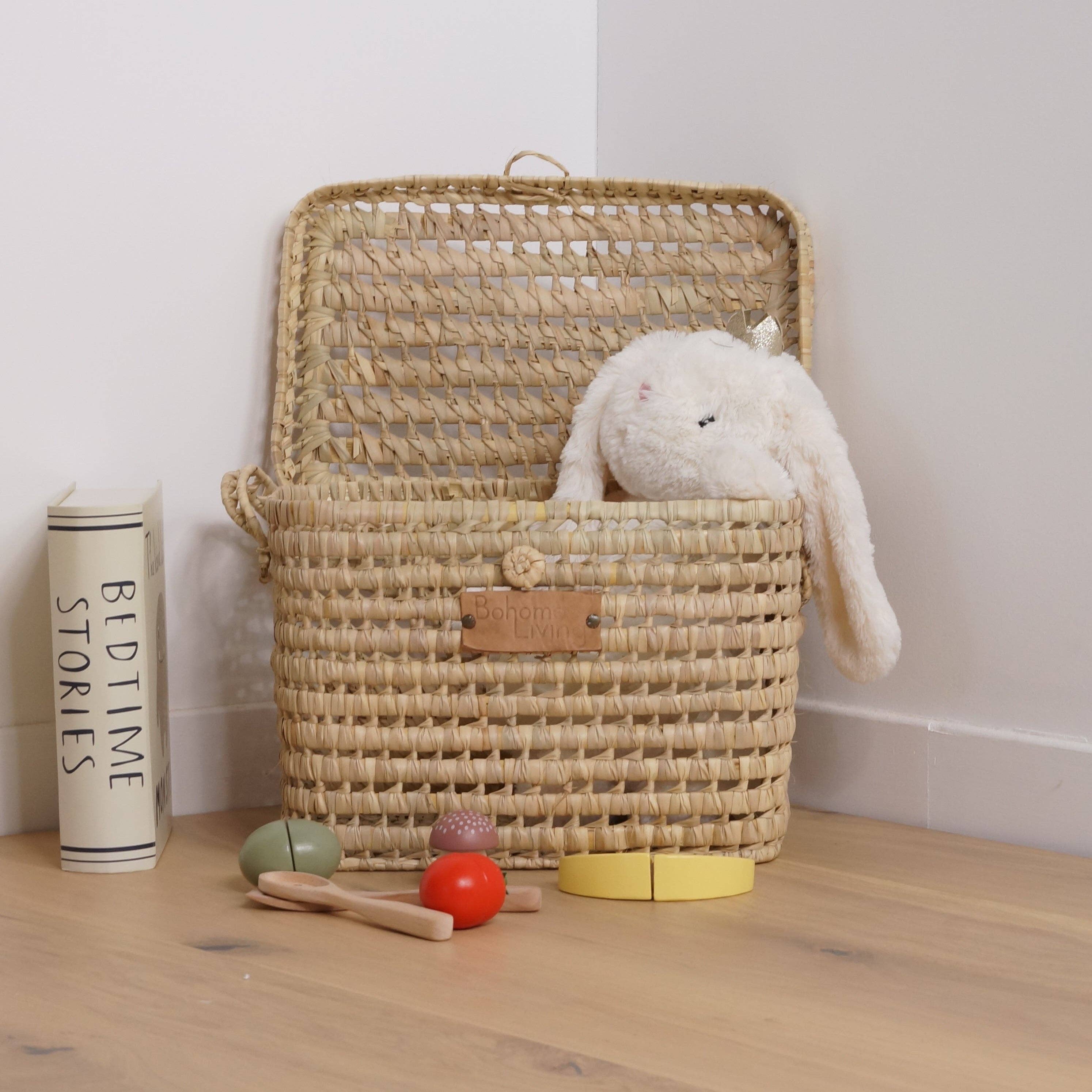 Bohome Living – wholesale Basket – 30cm palm leaf storage case0