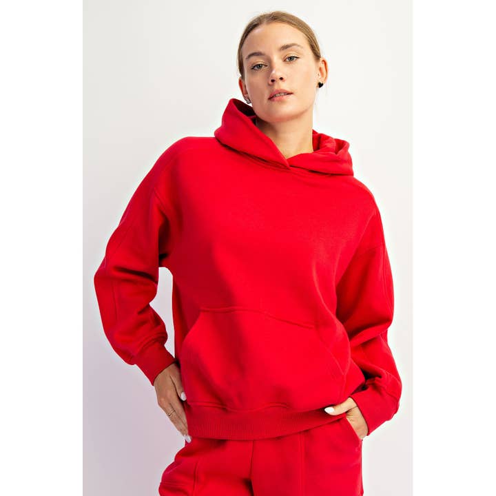 Rae Mode - Wholesale Athletic Top - Women's - FLEECED TERRY OVERSIZED HOODIE16