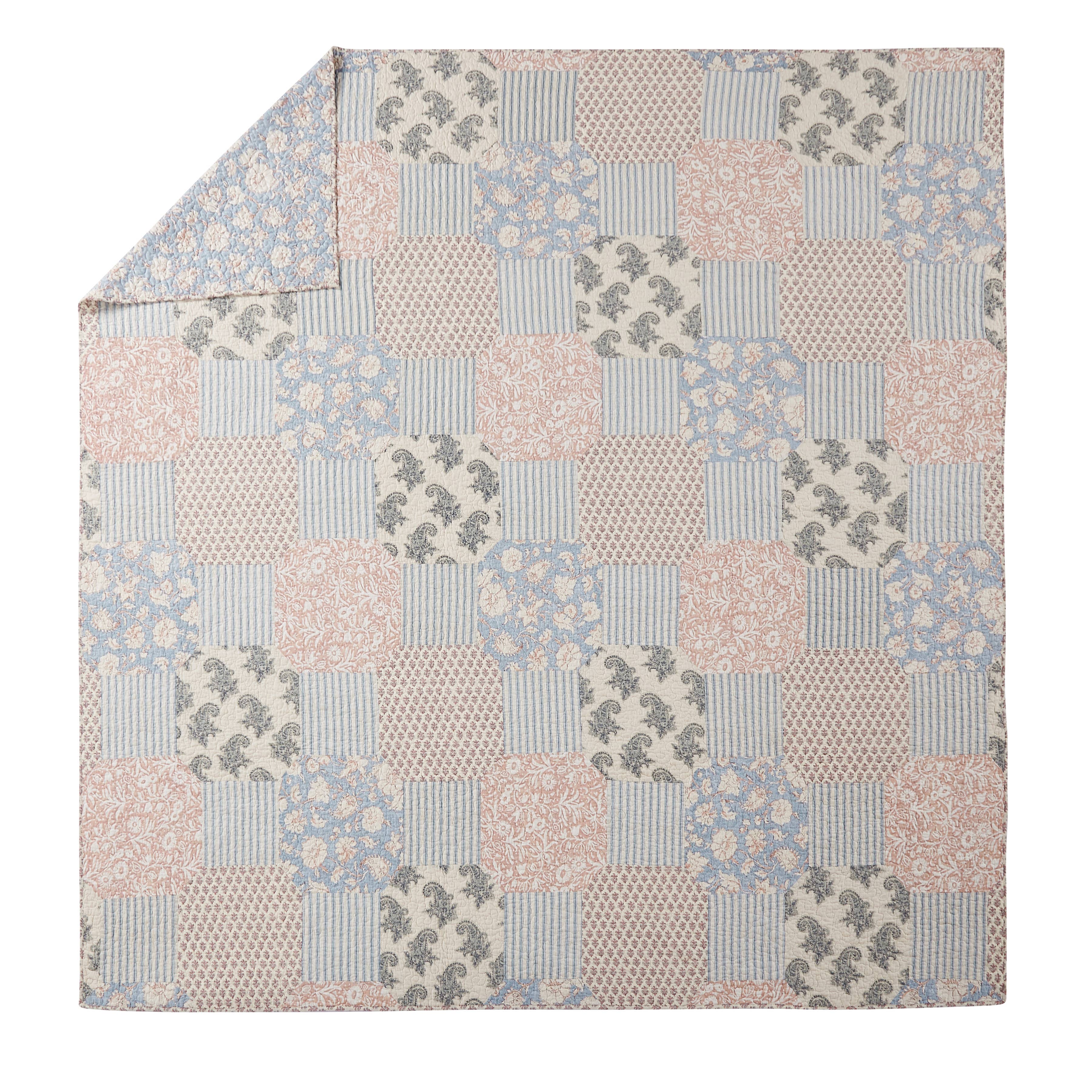 Peking Handicraft - Wholesale Bedding Set - Provencal Rose Quilt Set - 3 Pieces - MaryJane's Home9