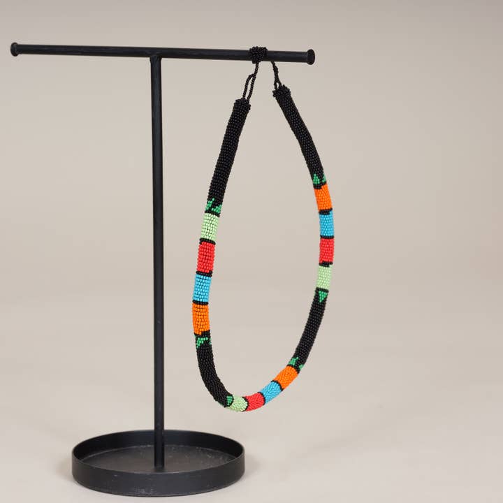 AS'ART a sense of crafts - Wholesale Beaded/Pearl Necklace - Zulu necklaces, glass beads, South Africa