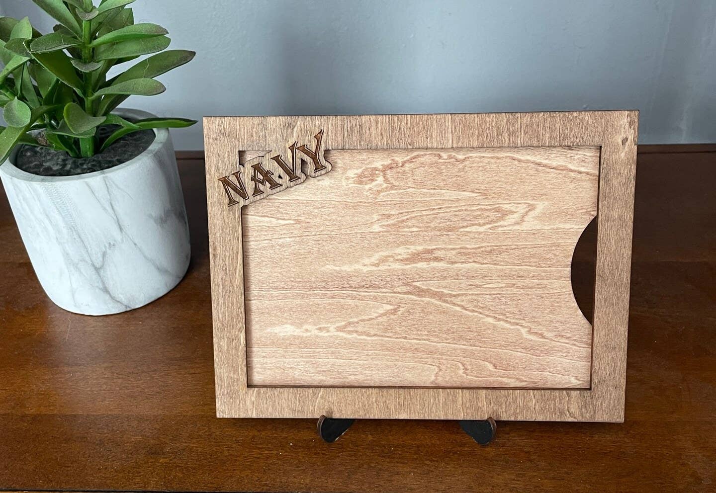 Wooden Nose Gift Shop - Wholesale Picture Frame - 5x7 Picture Frame Navy Picture Frame2