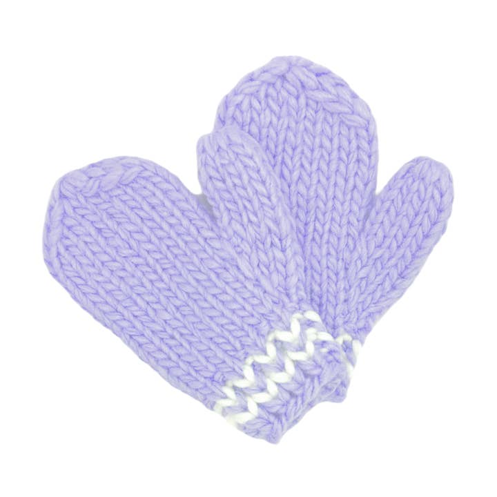 Bits & Bows - Wholesale Mittens - Kids - Lavender Knit Mittens (Baby/Toddler, Kid)0