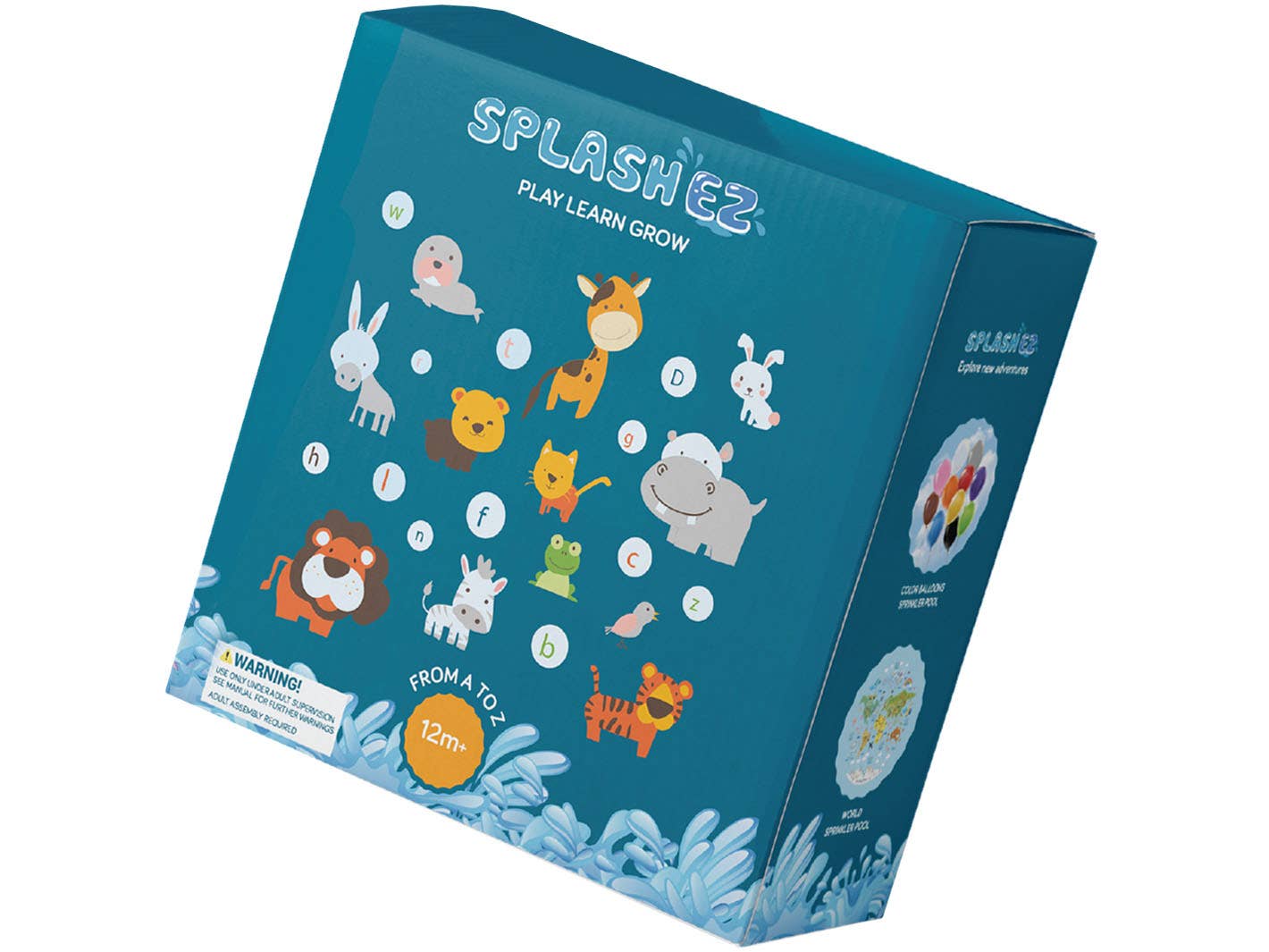 SplashEZ - Wholesale Beach/Pool Toy - Kids & Baby - Splash Pad, Sprinkler Baby Pool Outdoor Water Summer Toy8