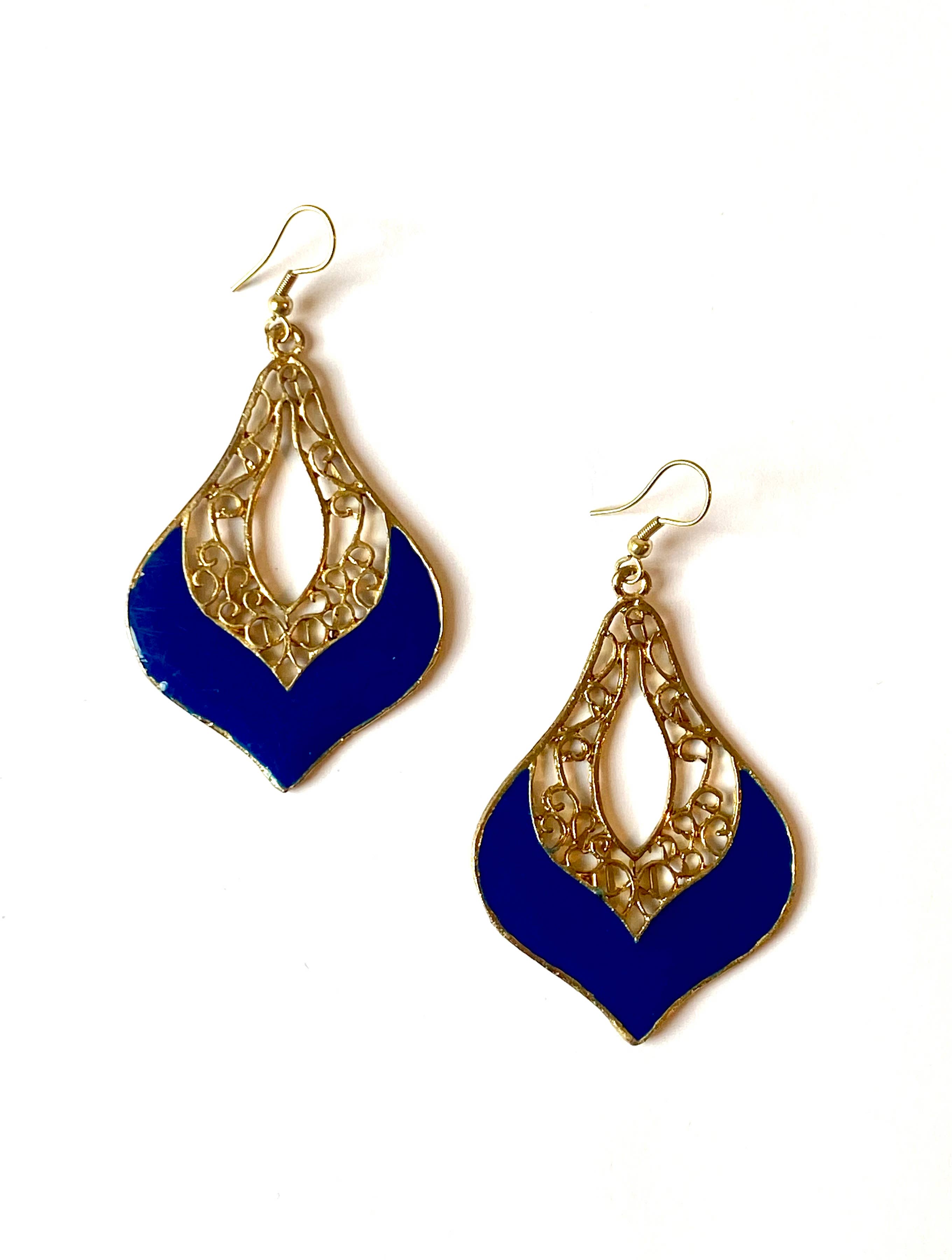 DIWALI PARIS – wholesale Dangle earrings – URDU EARRING1