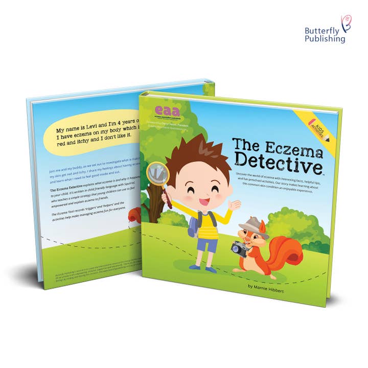 Butterfly Publishing - Wholesale Preschool Book (3-5) - The Eczema Detective (Softcover)4
