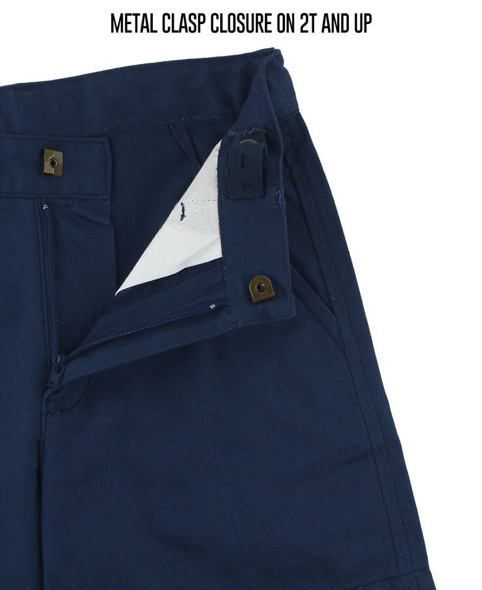 Blu Pantaloncini Chino Blu Scuro per Ragazzi in vendita all'ingrosso su Faire6