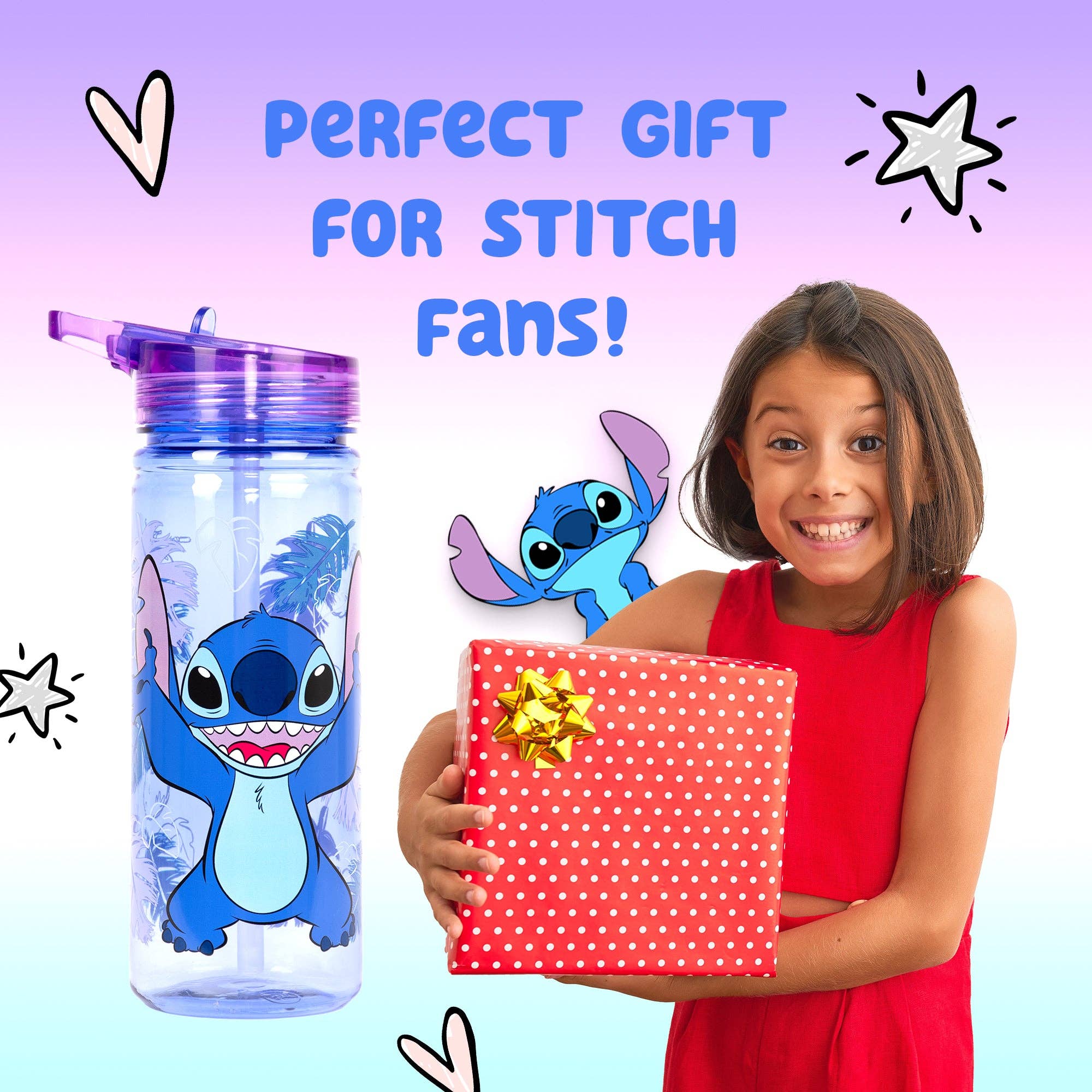 Fringoo Group Ltd – Engroshandel Vandflaske – Vandflaske med Stitch - Officielt Disney Merchandise6