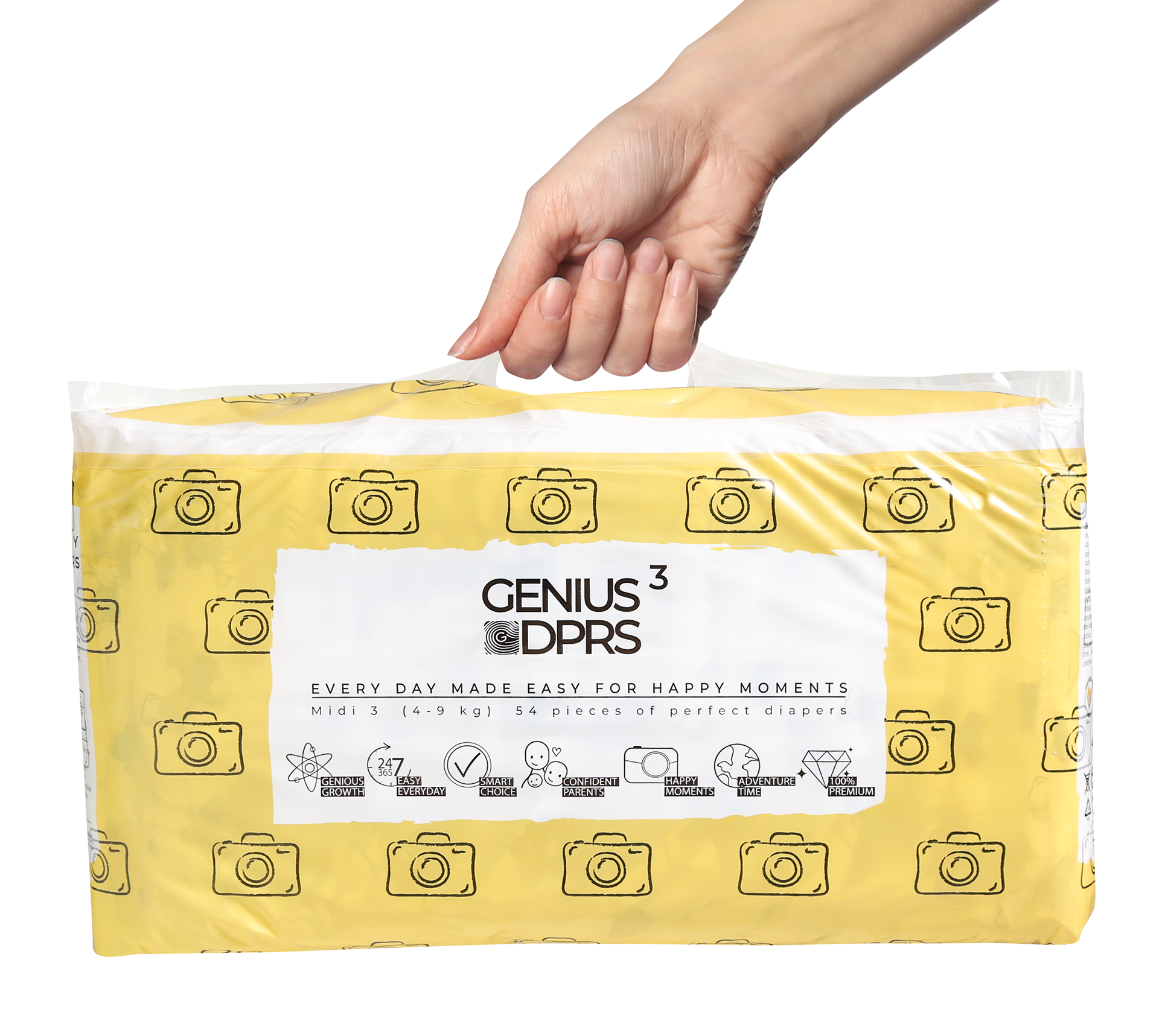 The GEGE - Wholesale Diaper (Cloth) - Baby - The GEGE Baby Diapers Pants Size 4,baby weight 8-13kg,120pc11