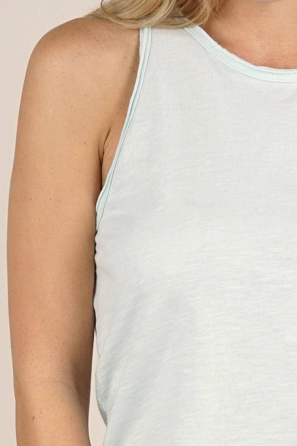 Lovestitch - Wholesale Tank Top - Women's - Basic Knit Cotton Slub Tank Top3