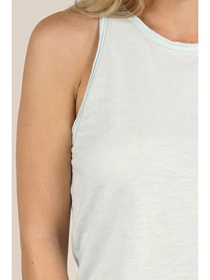 Lovestitch - Wholesale Tank Top - Women's - Basic Knit Cotton Slub Tank Top3
