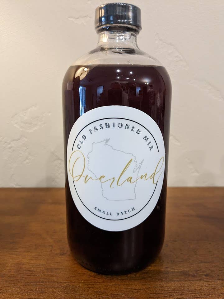 Overland Old Fashioned Mix (16 oz) for wholesale by Overland Old Fashioned Mix