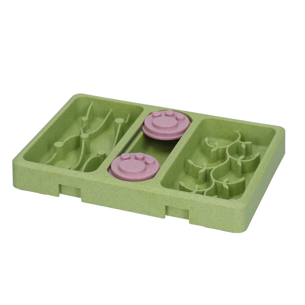 Hofman Animal Care - Wholesale Speeltje - Hond - Eat Slow Live Longer Mini Puzzle Lush Jungle1