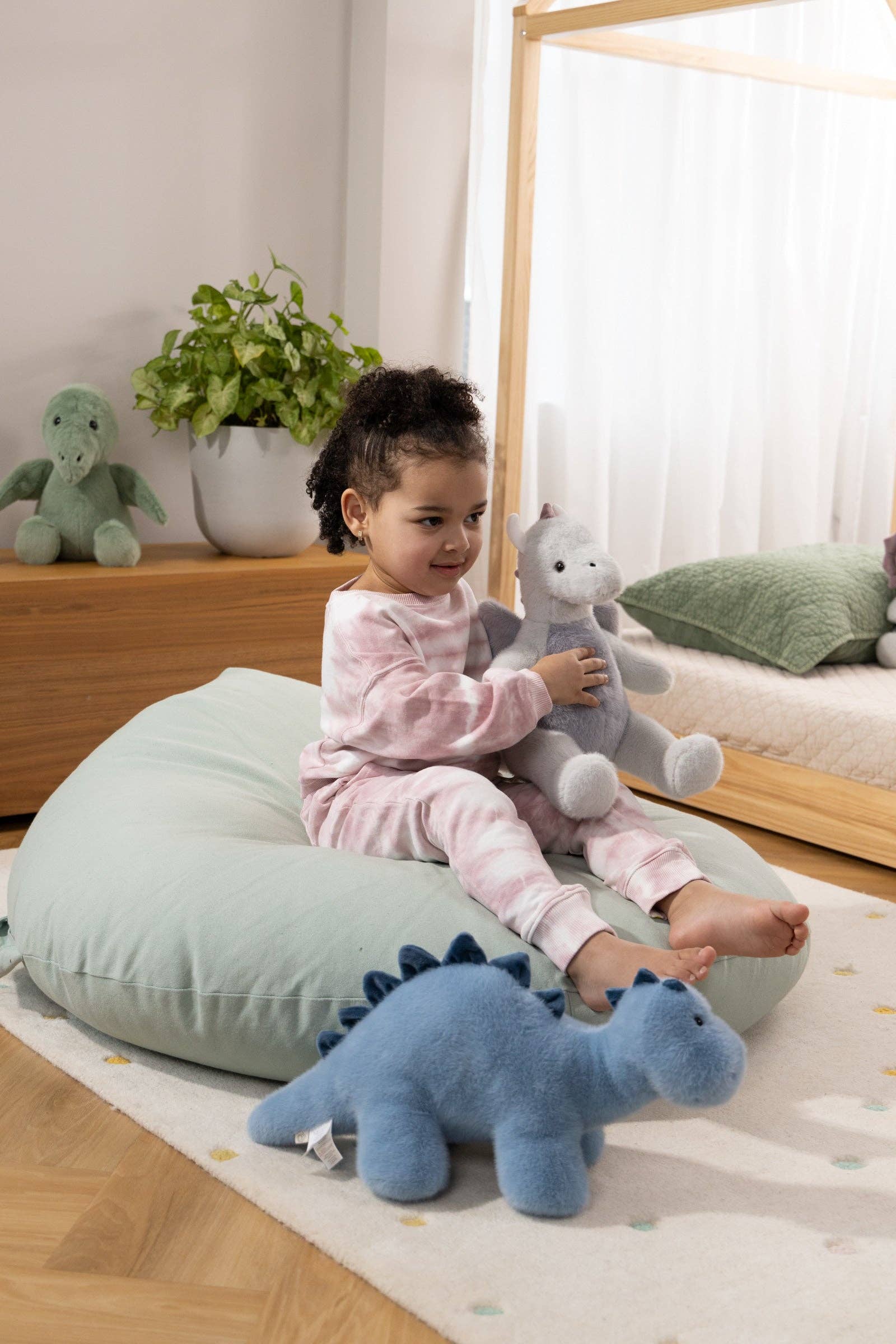 Coco Village – wholesale Stuffed/plush toy – Kids & baby – Dino Plush Toy - Blue Diplodocus3