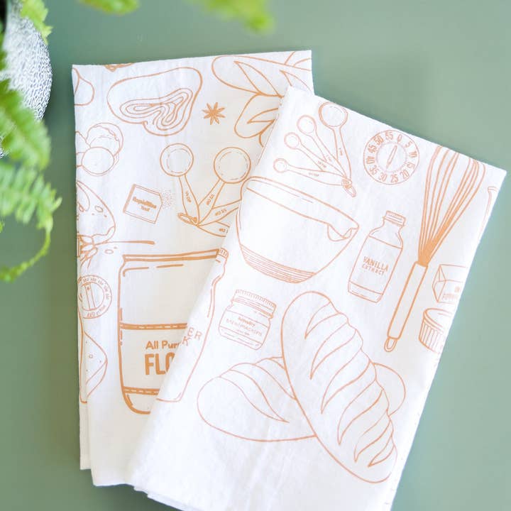 Highland Ridge | Handmade Home Decor - Wholesale Tea Towel - Bread Baking Tea Towel