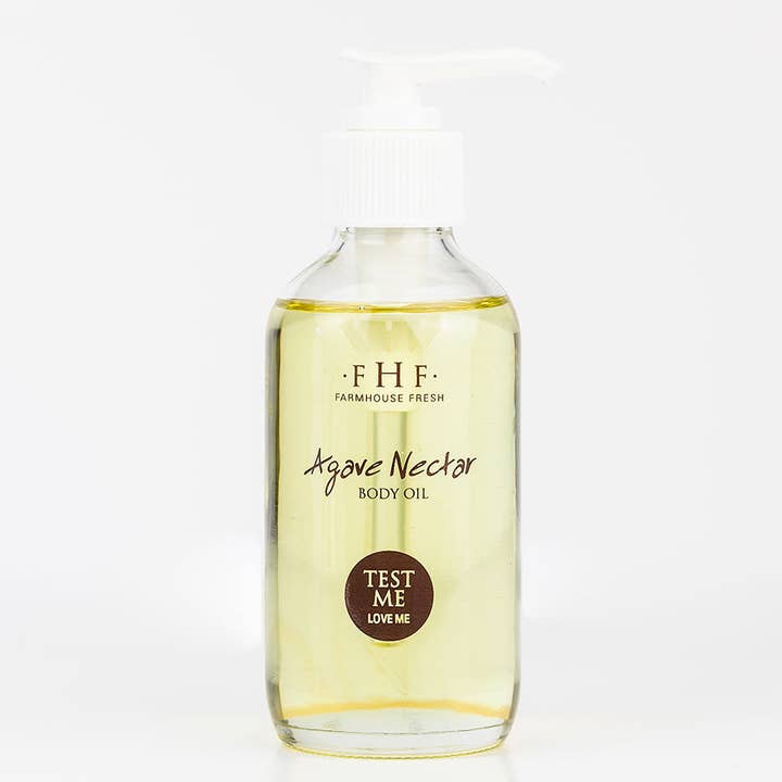Farmhouse Fresh - Wholesale Bath/Body Oil - Agave Nectar Ageless Body Oil 4 oz - Tester with pump