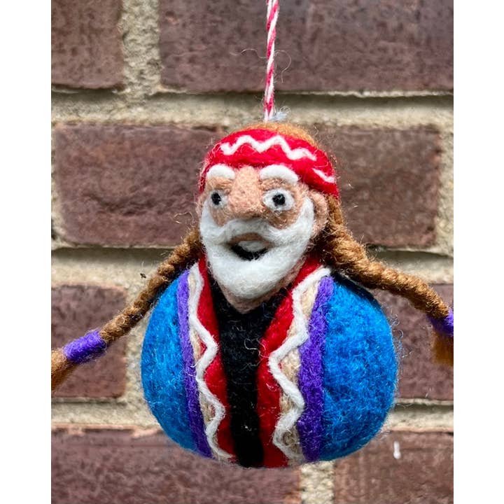 Giftsland - Wholesale Ornament - Willie Nelson ornament