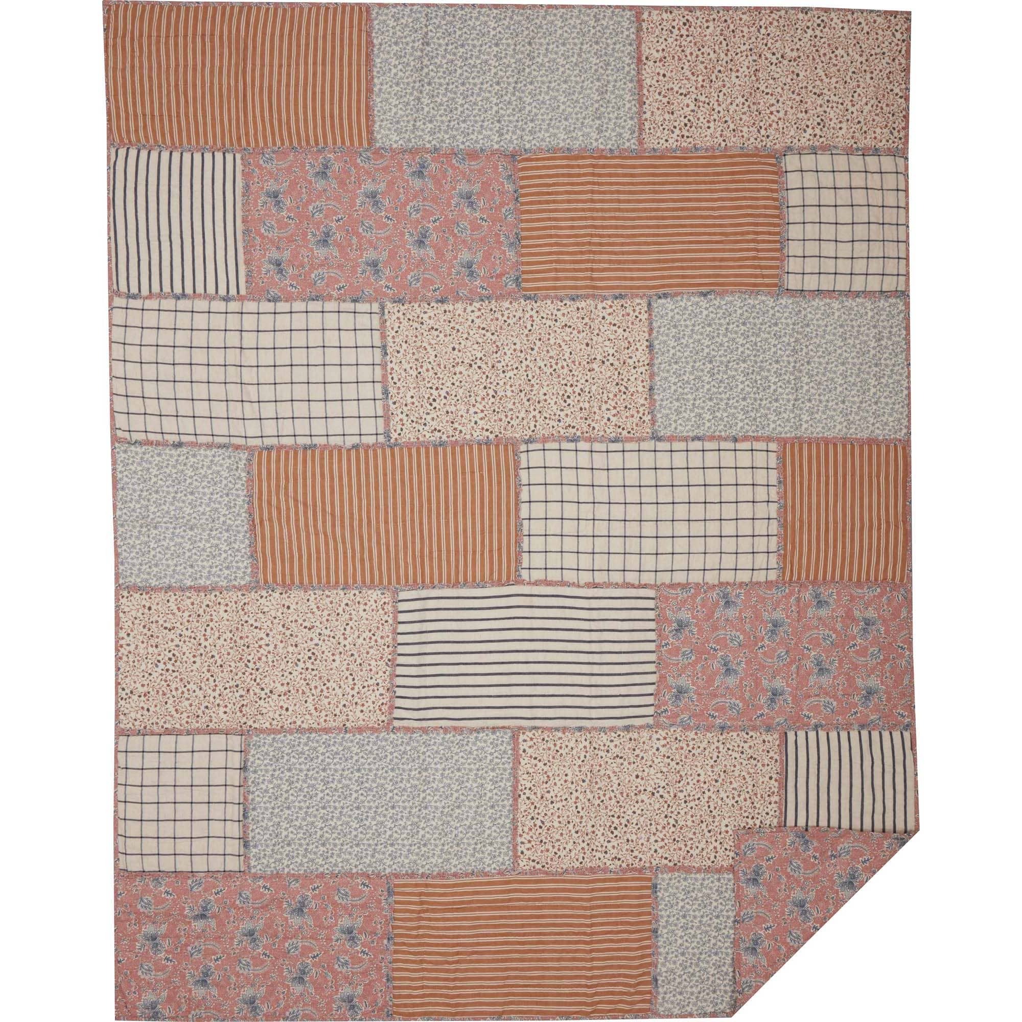 VHC Brands - Wholesale Quilt - Kaila Twin Quilt 68Wx86L2